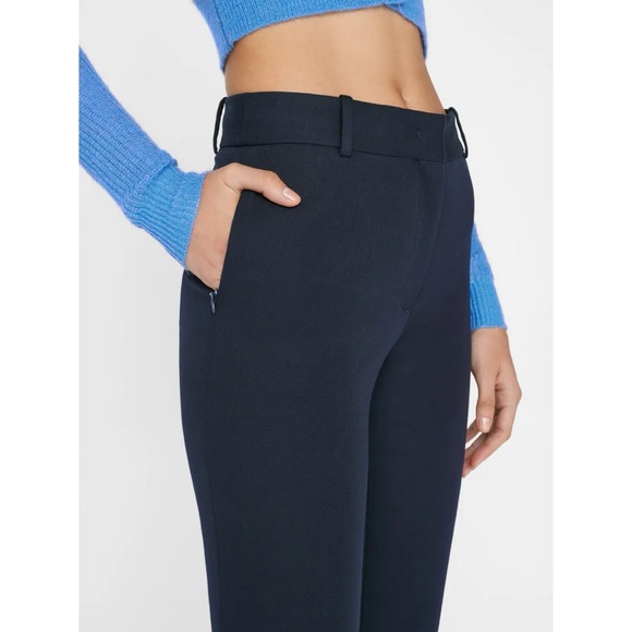 Frame Le High Flare Trouser in Navy Size 4 - Picture 4 of 10